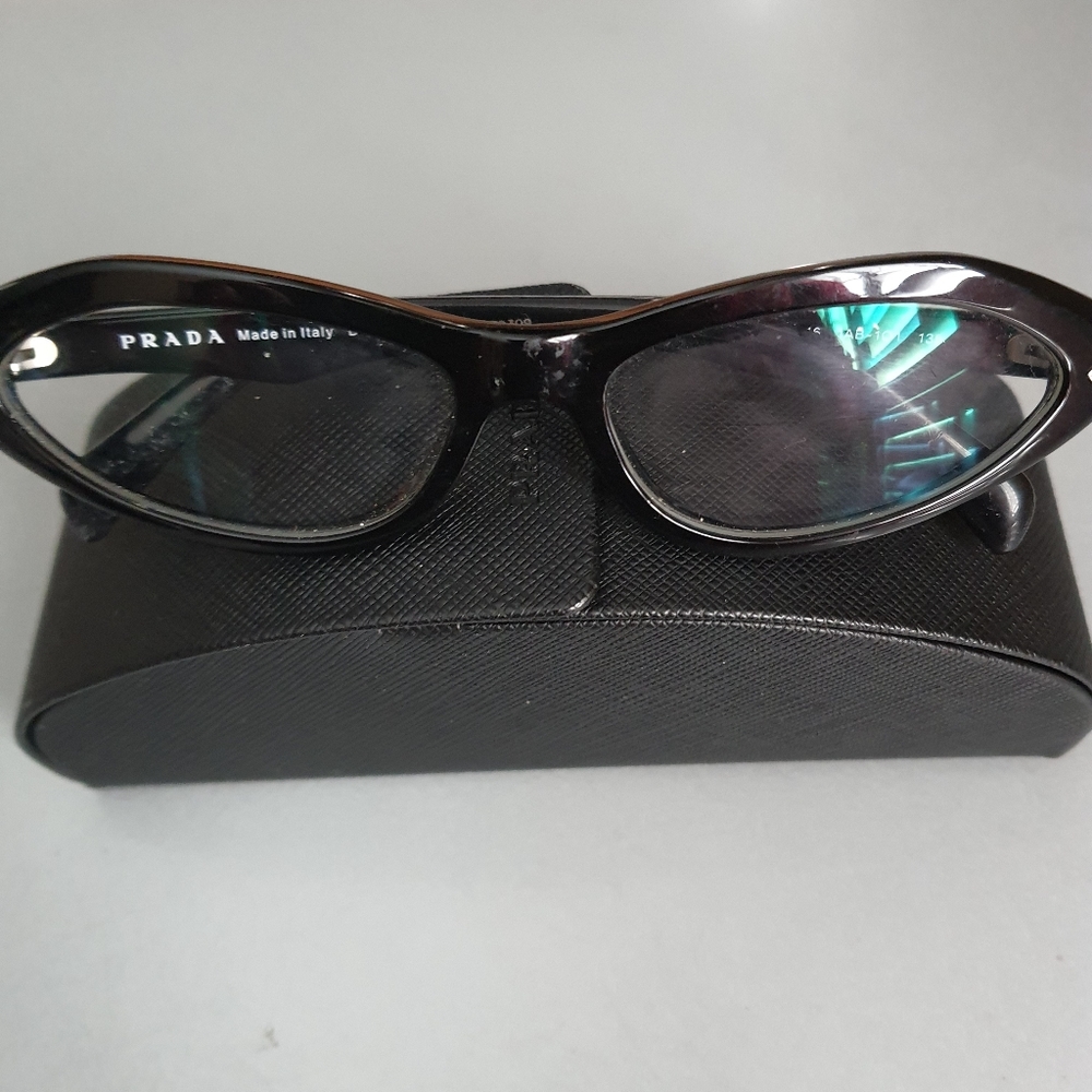 Prada Cateye Eyeglasses & Case